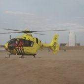 Reanimatie na verdrinking strand Katwijk